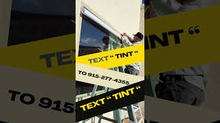 El Paso’s #1 choice for residential and commercial window tinting! #shorts
