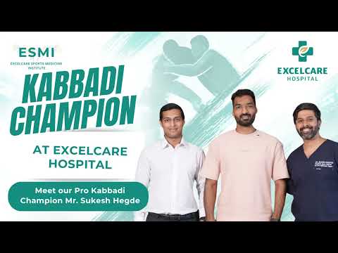Pro Kabaddi Star Sukesh Hegde on Knee Rehab, Recovery & Sports Physio at Excelcare Sports Medicine