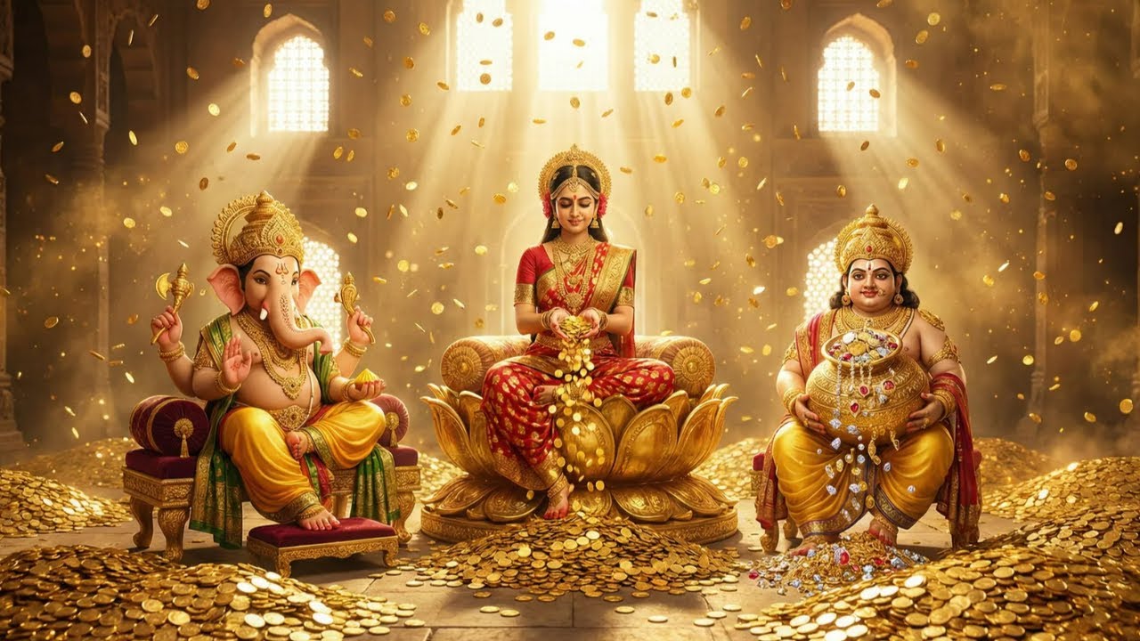 Invite Eternal Prosperity | Ganesha x Lakshmi x Kubera 