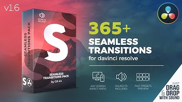 Seamless Transitions for Davinci Resolve