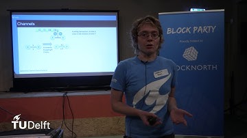 Dr. Stefanie Roos speaks about Payment Channels at the Amsterdam Block Party 2019