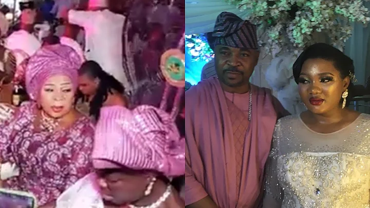 AYOKA, MADAM SAJE,STOOD UP FOR MC OLUOMO FRIEND WEDDING IN LAGOS