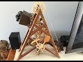 UNBELIEVABLE - Wooden Gear Clock - Hand Built - Running for 11 Years