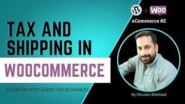 Tax & Shipping | How to build eCommerce Website in WordPress | Part-2 | WordPress Tutorial