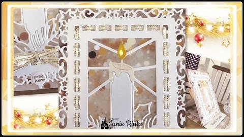 Holiday Light-Up Easel Card With InLoveArts & Pear Blossom Press