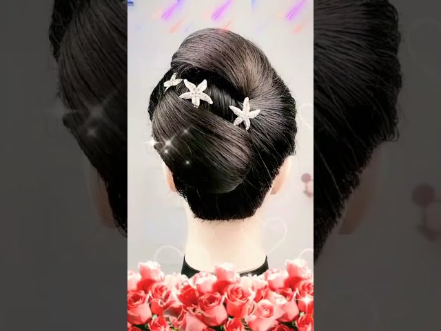 Chinese Bun Hairstyle || Easy chignon bun hairstyles with trick || New Hairstyle