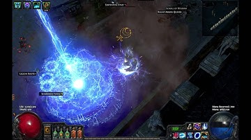 Path of Exile - 800% Cast speed with Spell Echo and Echoing Shrine!