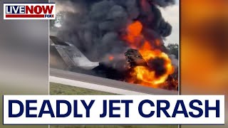 Jet crashes on Naples, FL highway: At least 2 dead, I-75 shut down