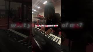 Kaisani plays his song “Mistakes Ft TheHxliday” on Piano! #kaisani #newmusic #shorts #thehxliday