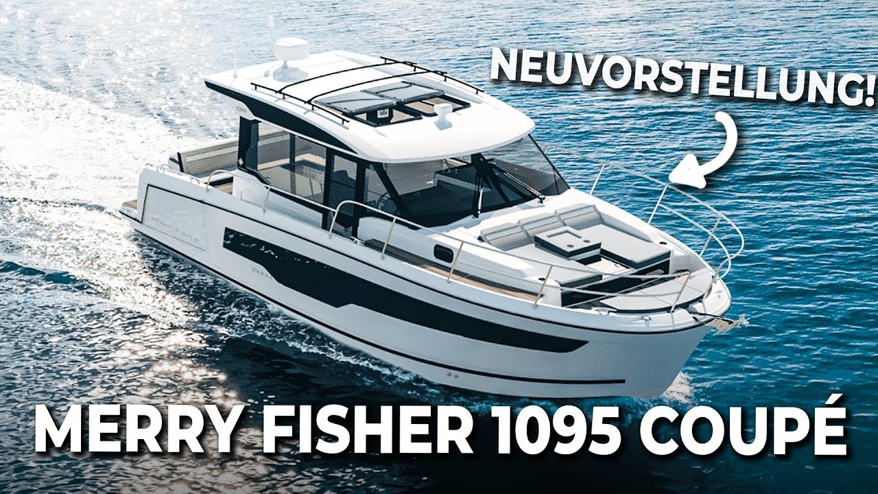 ⁣Die NEUE Jeanneau Merry Fisher 1095 Coupé! Wir zeigen euch alle Highlights 🙏🏻