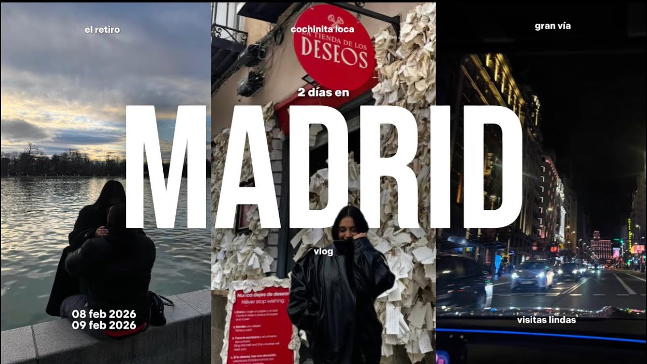 VLOG MADRID!!!! 
