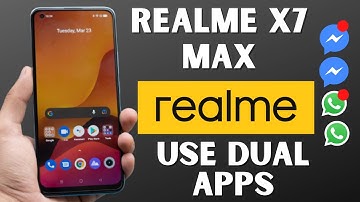 How to Use Dual Whatsapp or clone Apps in Realme x7 Max Easy Method