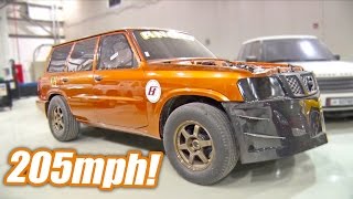 2,000hp Nissan Patrol - 205 MPH RECORD!