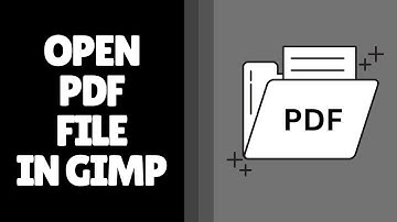 Hoe een PDF-bestand openen in GIMP | Eenvoudige methode