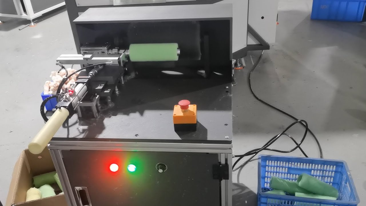 Simple Combing Machine Testing for INDIAN Customer