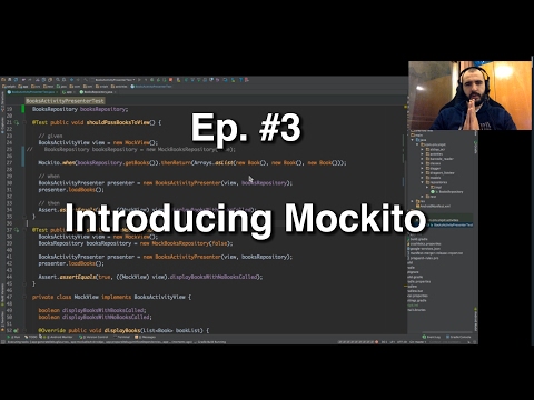 Refactoring An Android App - #3 - Introducing Mockito