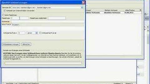 Tutorial zum Verschlüsseln von EMails mit Thunderbird