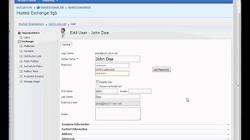 Adtech Hosted Exchange Control Panel - Changing Passwords
