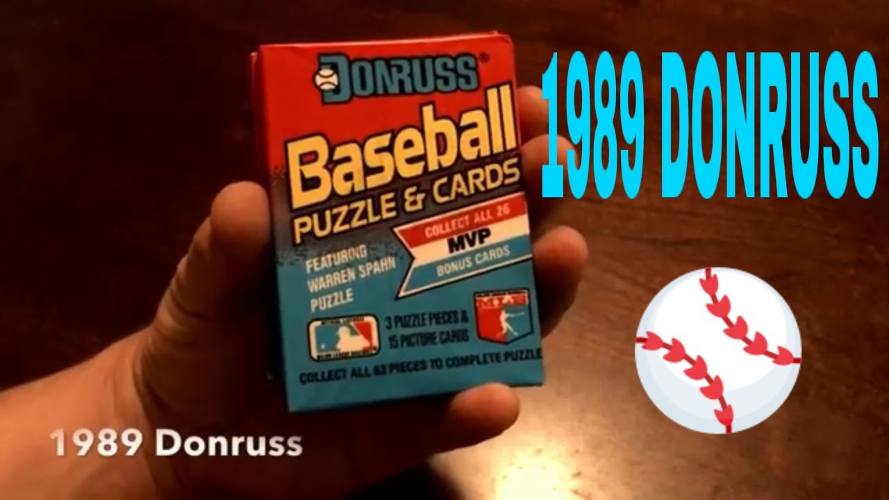 1989-donruss-baseball-cards-pack-opening-video-youtube