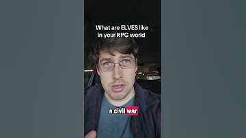 What are ELVES like in your RPG campaign world? Let me know! #rpg #dnd #elf