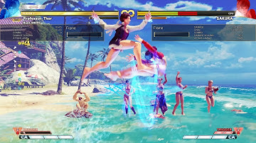 SFV: Sakura V-Trigger 1 Vortex