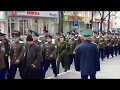 Парад казаков  Оренбургского казачьего войска в Екатеринбурге. 6 мая 2017 г.