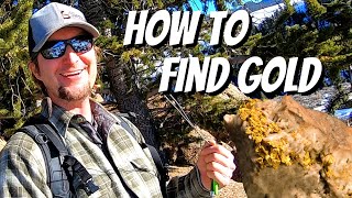 GOLD MINING BASICS - GOLD VEINS - Prospecting for Gold Ore and Motherlode Gold + DOWSING RODS