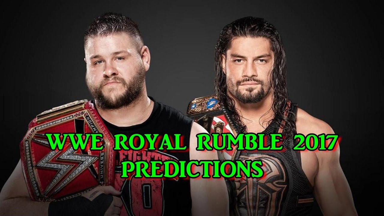 Wwe Royal Rumble 17 Wwe Universal Championship Kevin Owens Vs Roman Reigns Predictions Youtube