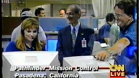 Mars Pathfinder mission - LIVE coverage - 1997 - part 1
