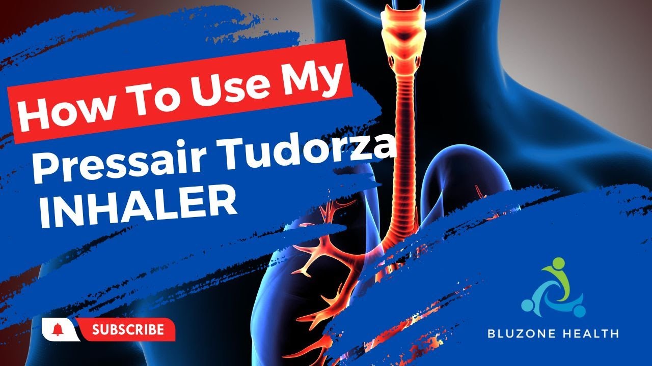 How to use my Pressair Tudorza Inhaler for Asthma and COPD YouTube