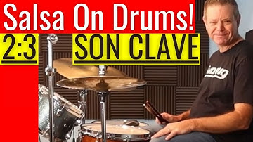Play Expert Salsa On The Drum Set! 2:3 Son Clave😁