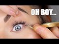 Testing Out The Eylure Luxe Lash Extension Kit | DIY Eyelash Extensions?!