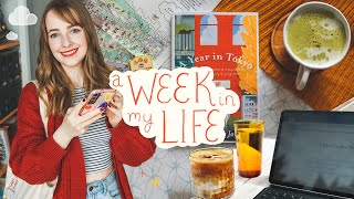 a week in my life ☁ releasing the paperback! writing, productivity & chaos lol