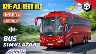 Add Realistic Engine & Reverse Audio in Unity | Bus Simulator Course screenshot 2