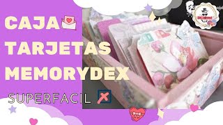 Tutorial: CAJA Tarjetas Memorydex - BOX CARDS