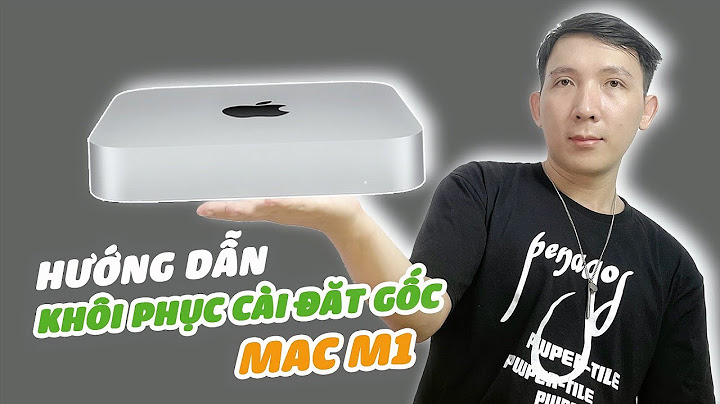 Hướng dẫn reset mac os về mặc định ban đầu năm 2024