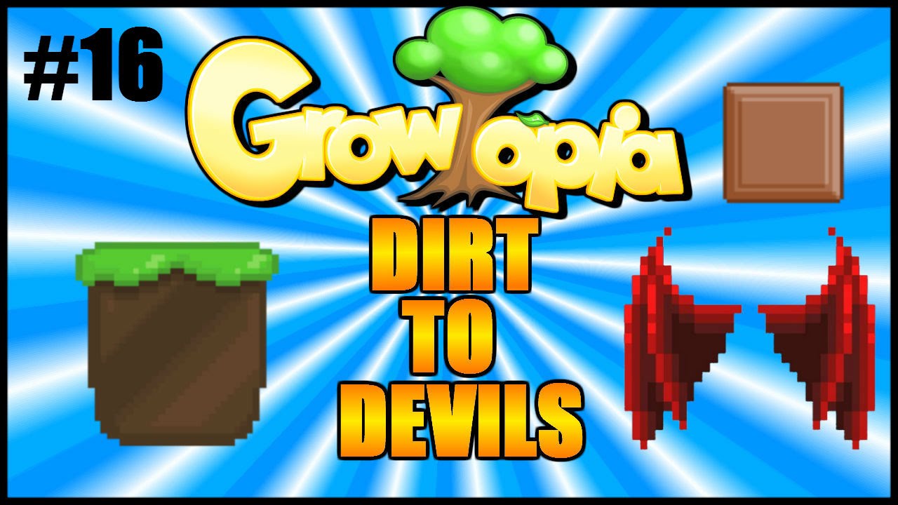 Growtopia - Dirt to Devils #16 | Brown Blocks