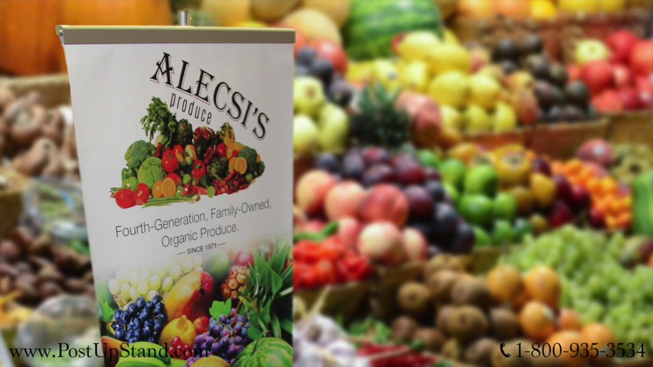 Post-Up Stand's Custom Full-Color Vinyl Banners