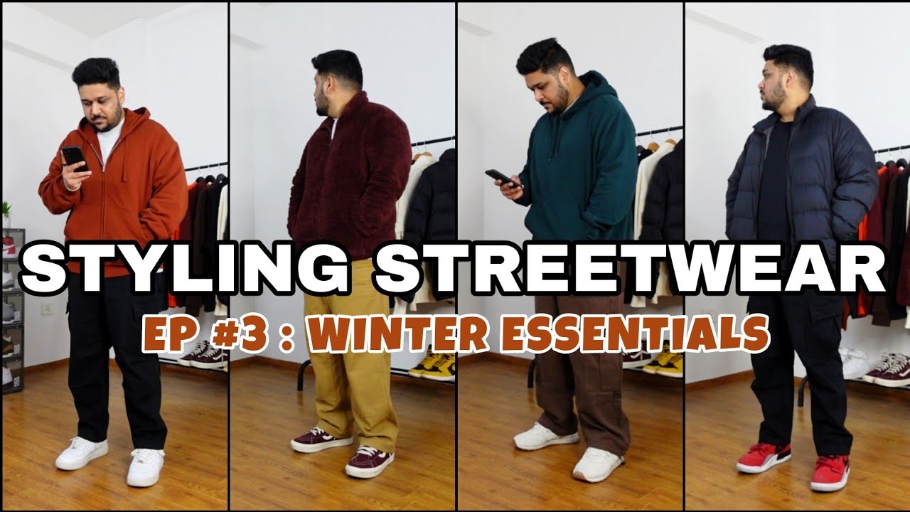 Outfits I wore this week | Episode #3 : Winter Eseentials | Men's ...