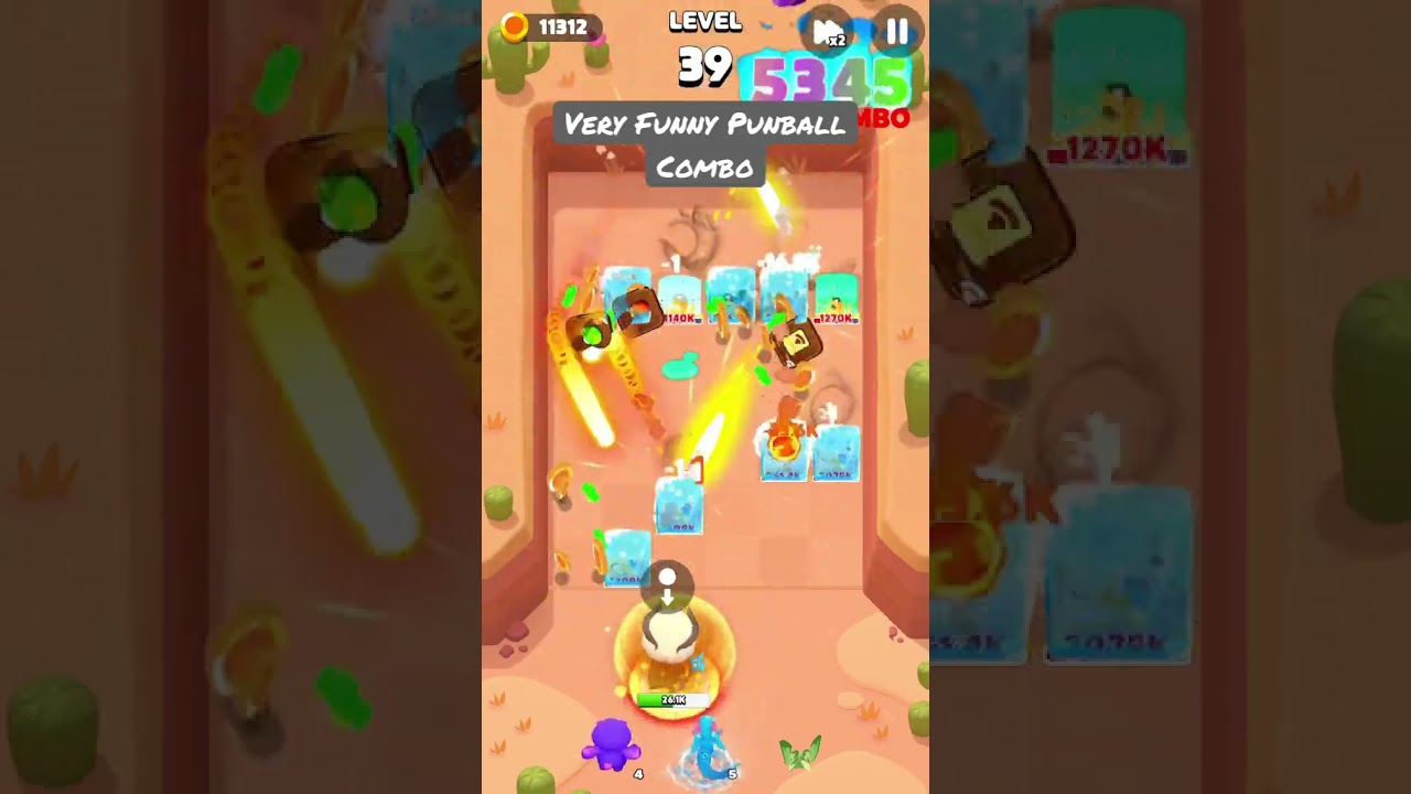 A very funny Punball combo using the super powerful star wand 