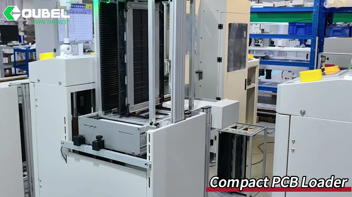 Save Space SMT PCB Single Rail Magazine Loader Compact PCB Loader Unloader for SMT Assembly Line