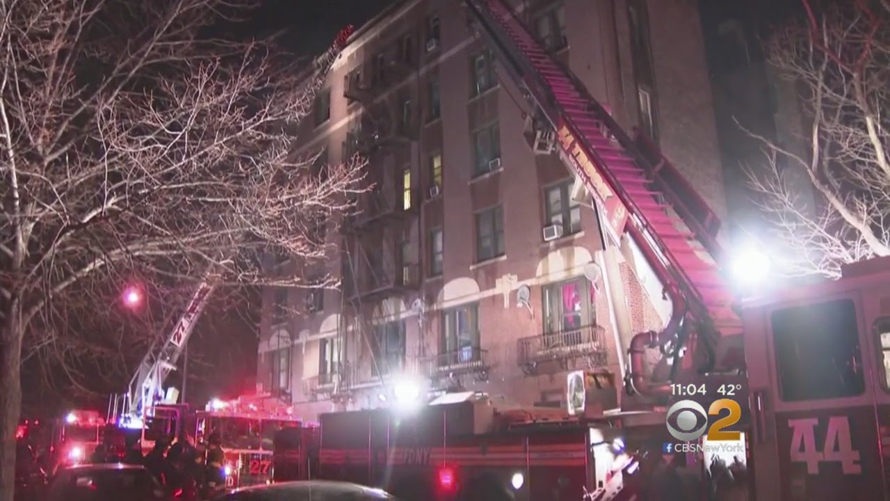 FDNY Uses Drone To Fight Bronx Fire - YouTube