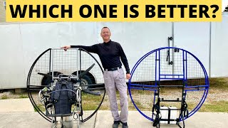 Dell Schanze's Honest Review Of The SkyTap Angel Paramotor  Side by Side Comparison