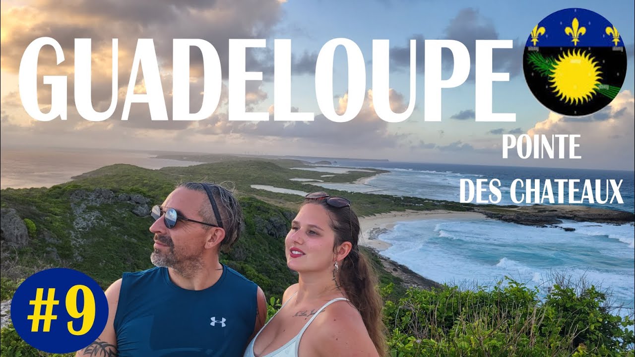 Sunset Spectaculaire à la Pointe des Châteaux en Guadeloupe !