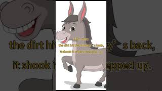 The Donkey In The Well By Not Giving Up English Story