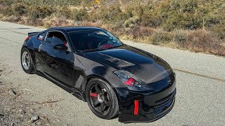 POV CANYON RUN IN A BOOSTED 350z!!!