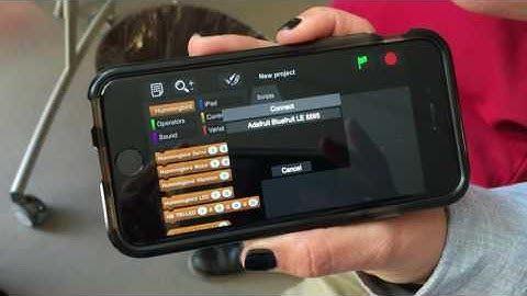 3   Bluethooth BirdBlox App