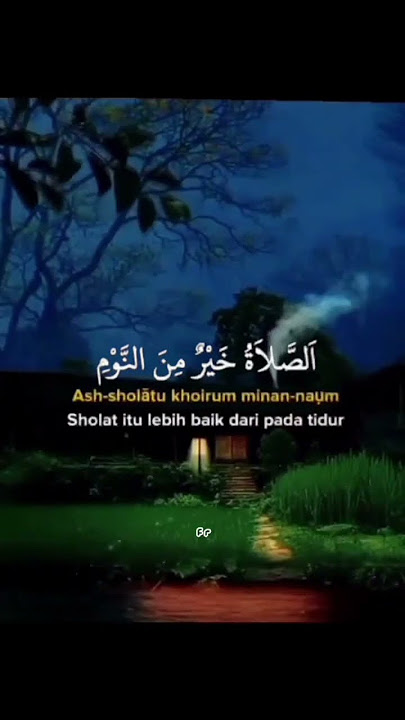sholat itu lebih baik dari pada tidur #adzan #sholat #shorts
