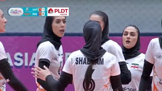 FULL GAME | Rebisco (PH) vs Saipa Tehran (IR) | 2021 Asian Women's Club Volleyball Championship