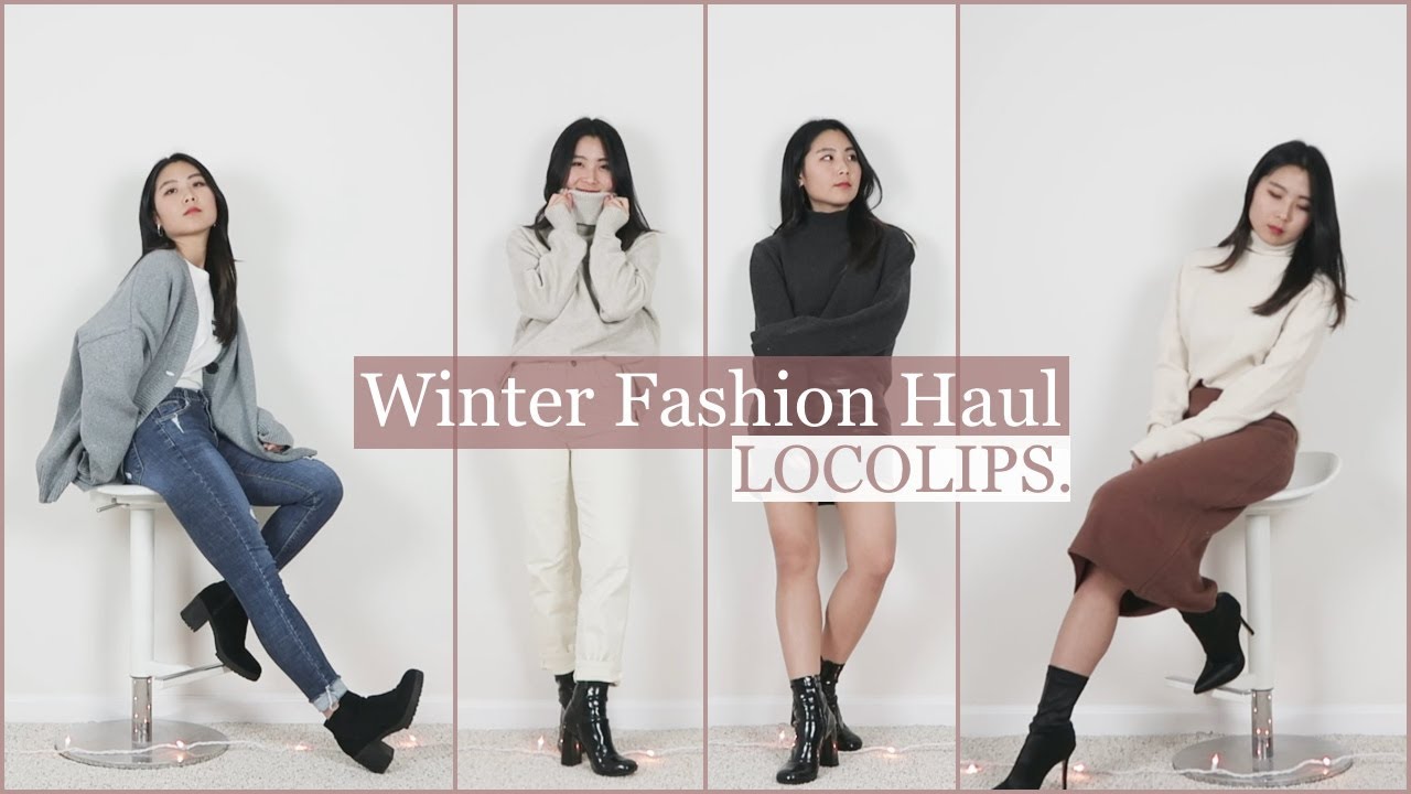 Haul] Korean Winter Fashion Haul ...